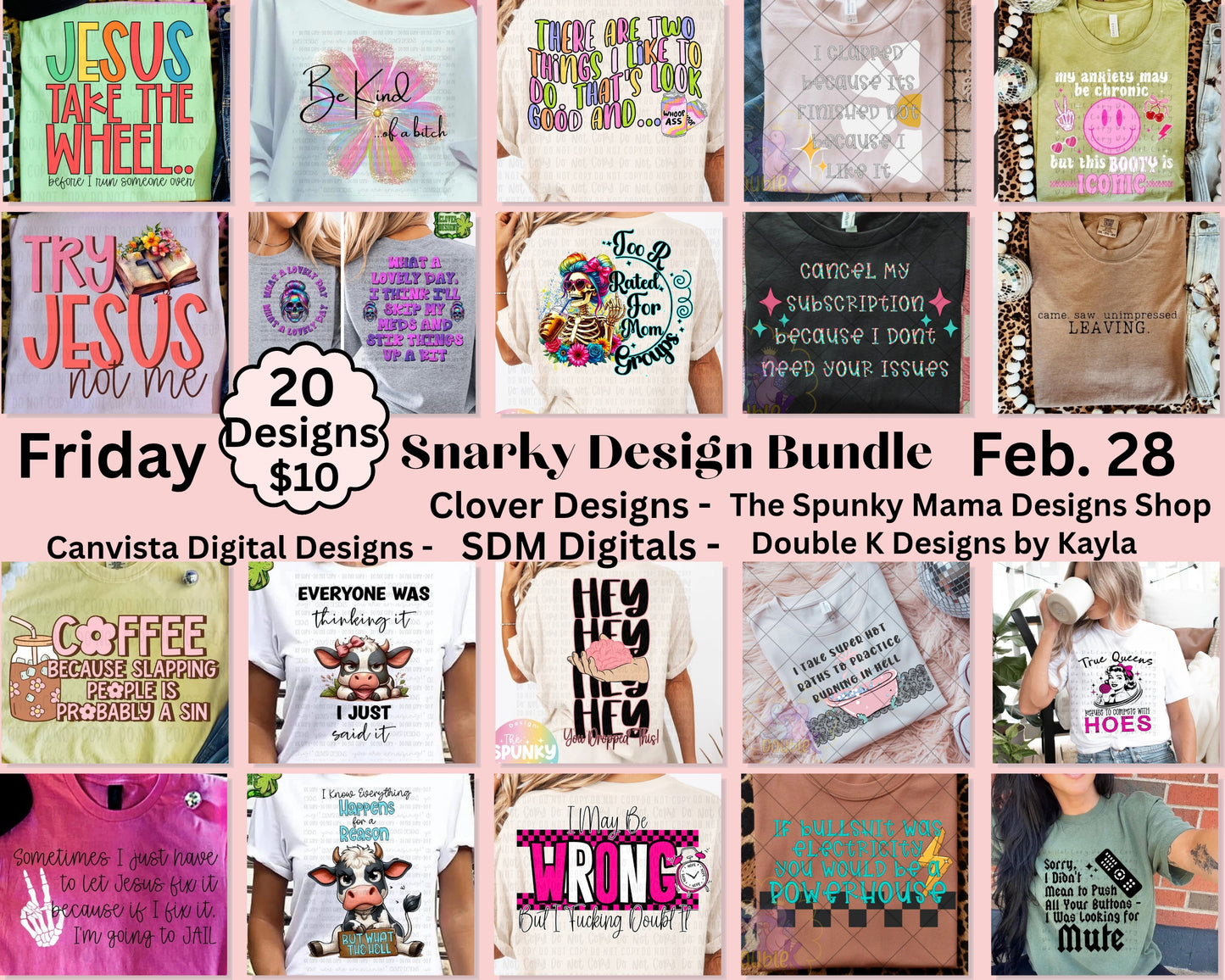 Snarky Collab - Digital Designs