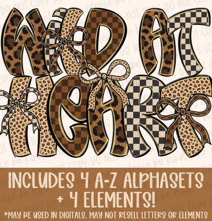 Wild At Heart Alphaset