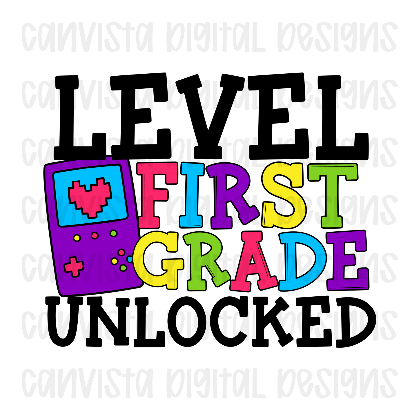 Level 1st Grade Unlocked Digital Design