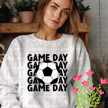 Game Day. Soccer PNG File - Digital Design