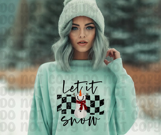 Let It Snow PNG File - Digital Design