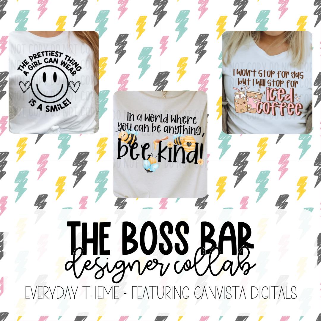 Everyday Designs - The Boss Bar Designer Collab Bundle - Digital Designs