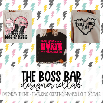 Everyday Designs - The Boss Bar Designer Collab Bundle - Digital Designs