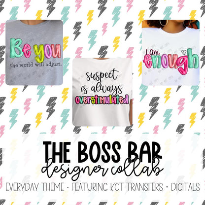 Everyday Designs - The Boss Bar Designer Collab Bundle - Digital Designs