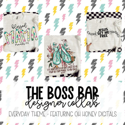 Everyday Designs - The Boss Bar Designer Collab Bundle - Digital Designs