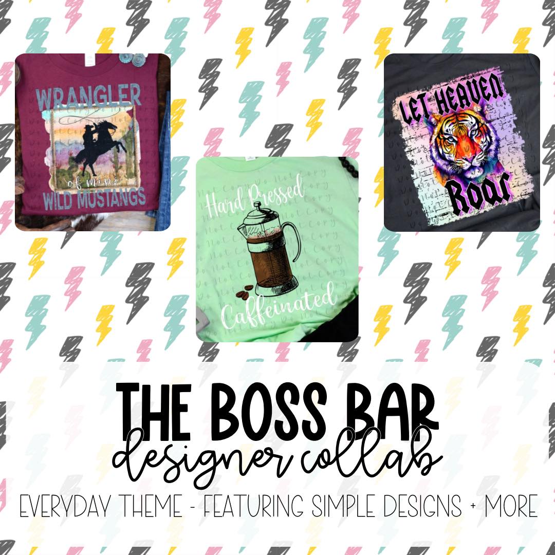 Everyday Designs - The Boss Bar Designer Collab Bundle - Digital Designs