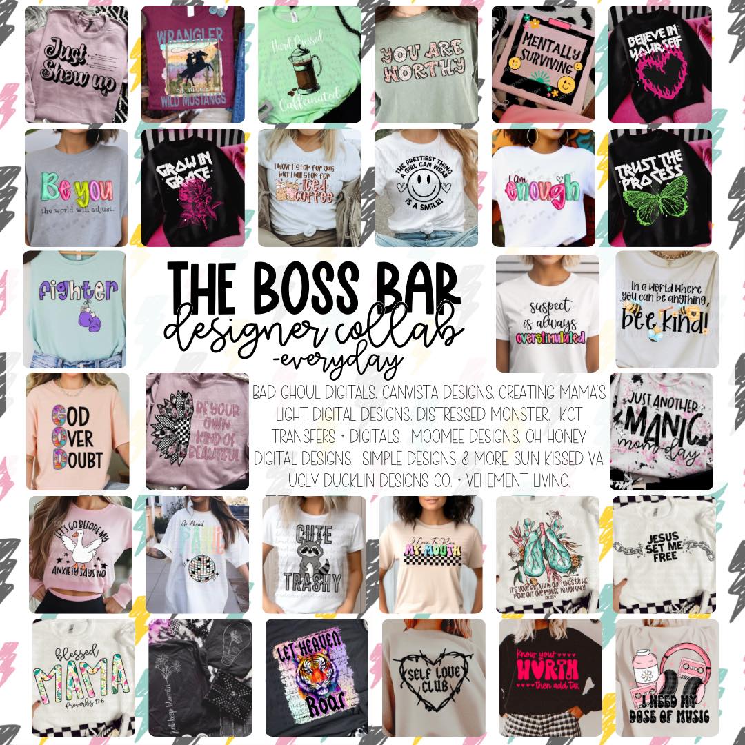 Everyday Designs - The Boss Bar Designer Collab Bundle - Digital Designs