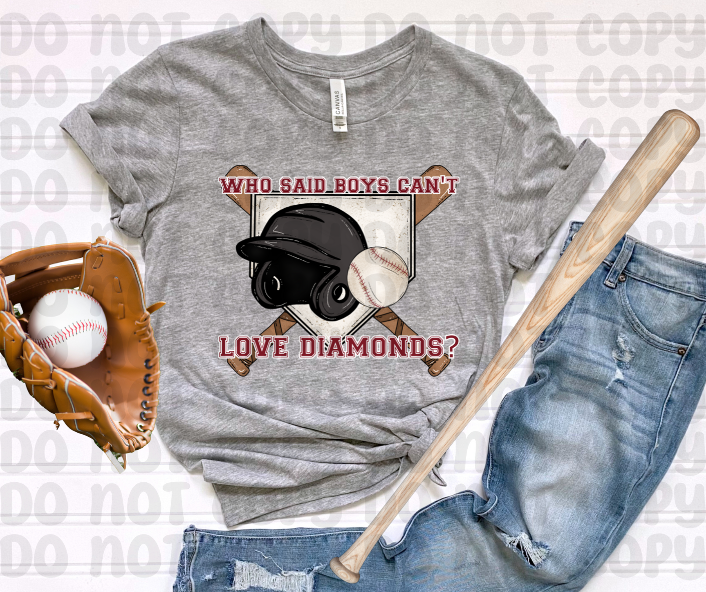 Who Said Boys Can't Love Diamonds? PNG File - Digital Design