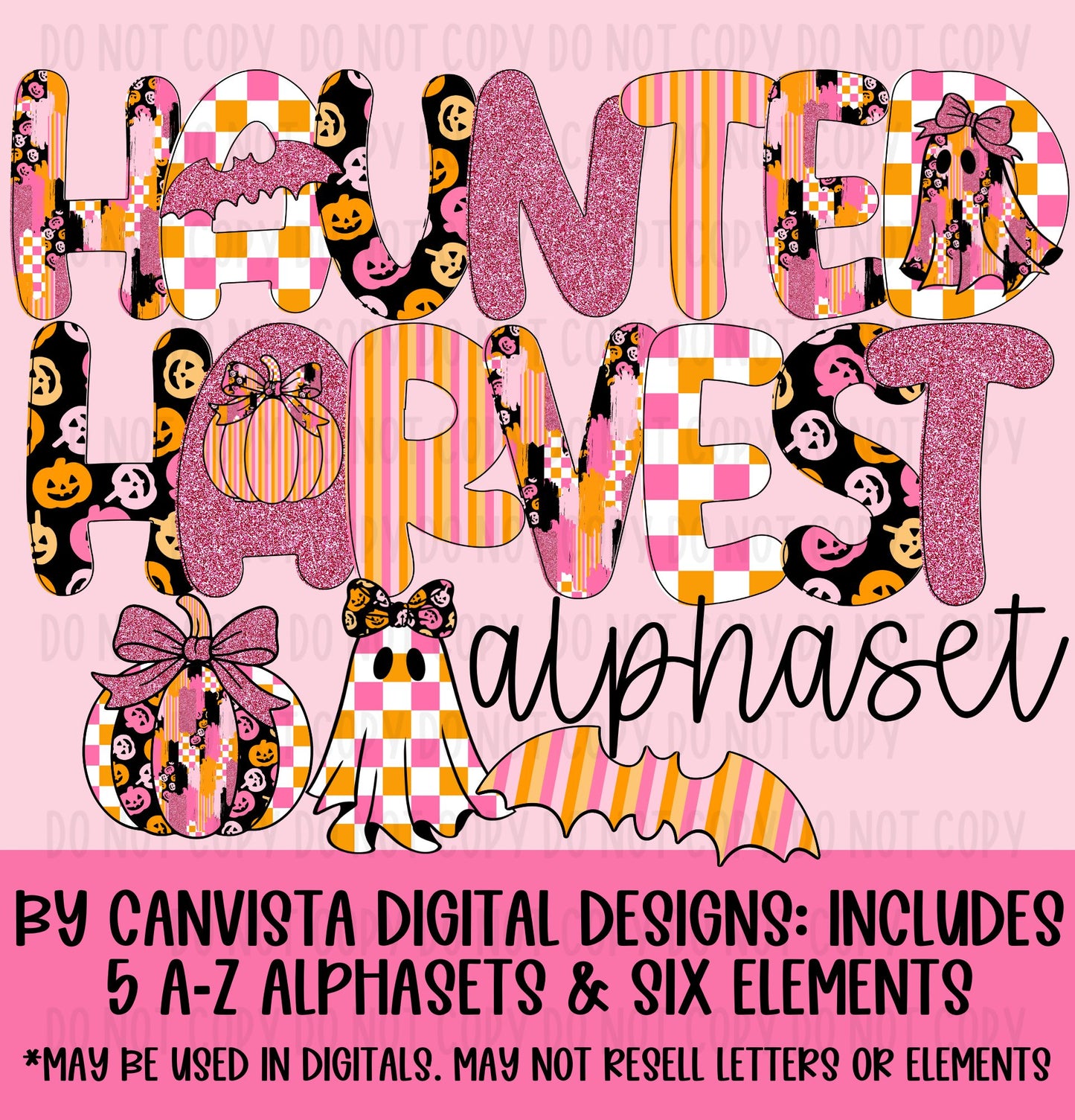 Haunted Harvest Alphaset