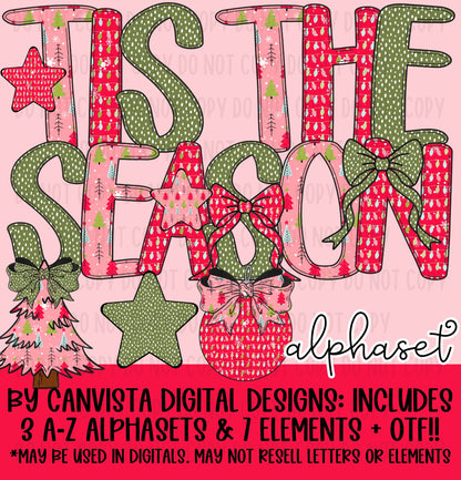 Tis The Season Alphaset + OTF