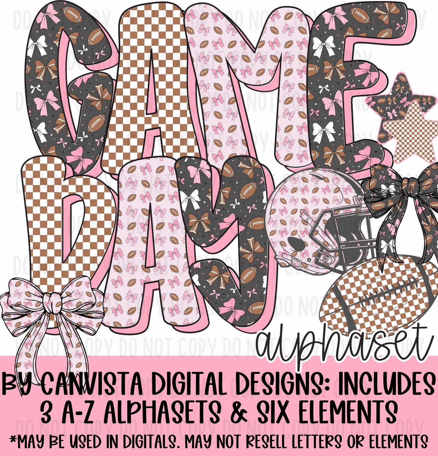 Game Day Alphaset