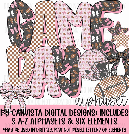 Game Day Alphaset