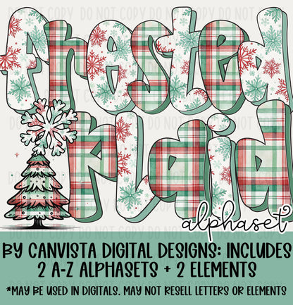 Frosted Plaid Mini Alpha