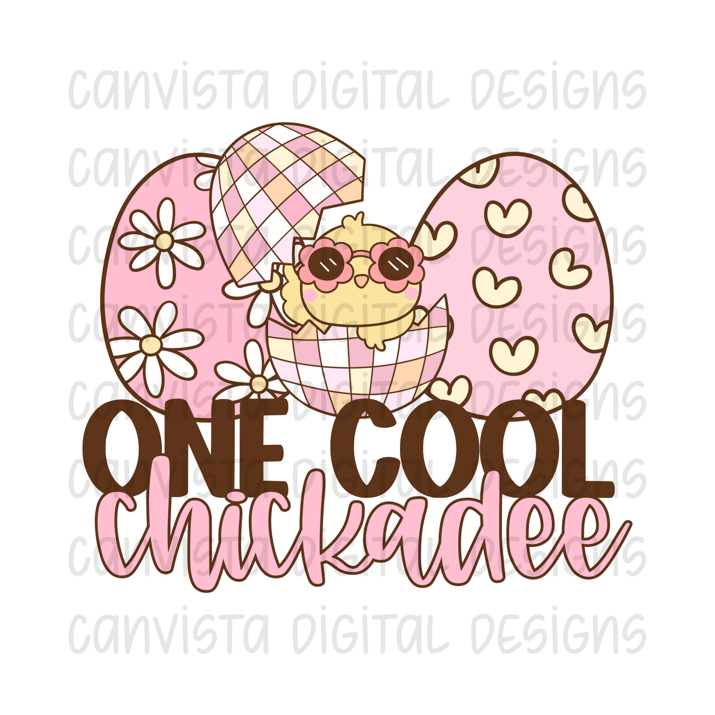 One Cool Chickadee File - Digital Design