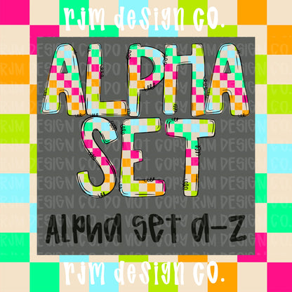 Popsicle Party Collab - Designer Elements: Alphas, Clipart, Outlines, Seamless Paper
