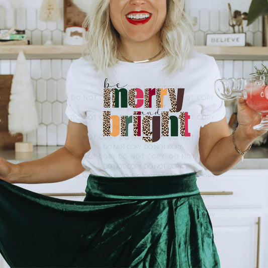 Be Merry And Bright PNG File - Digital Design