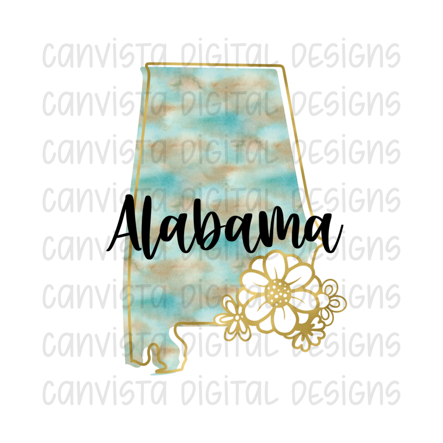 Alabama PNG File-Digital Design