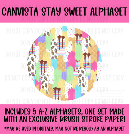 Stay Sweet Alphaset - Must Have Access to Google Drive