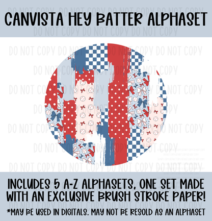 Hey Batter Alphaset