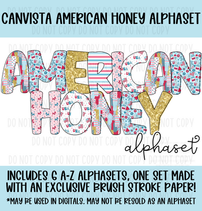 American Honey Alphaset - Must Have Access to Google Drive