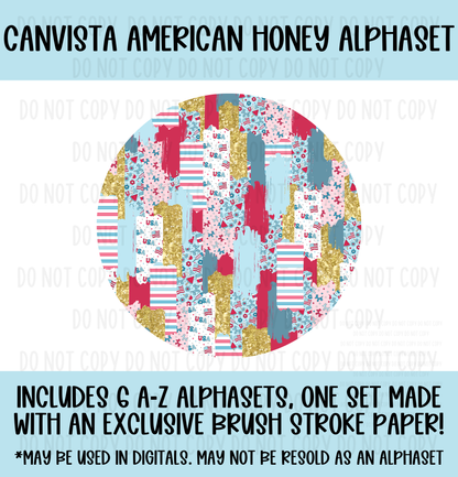 American Honey Alphaset - Must Have Access to Google Drive