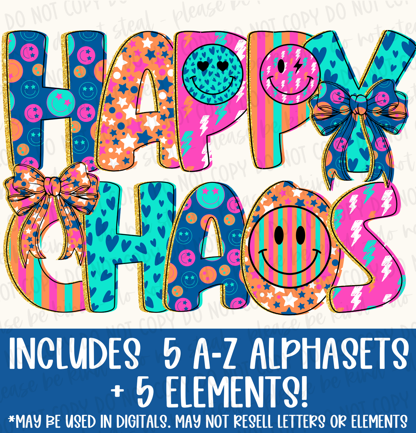 Happy Chaos Alphaset