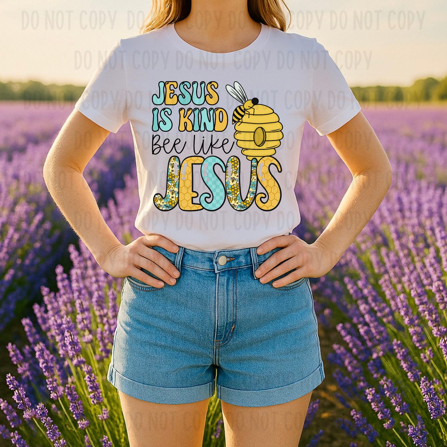 Jesus is Kind. Bee Like Jesus Digital Design