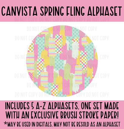 Spring Fling Alphaset - Must Have Access to Google Drive