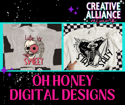 C.A.N Collab Bundle - The Great Skeleton Show - Digital Designs