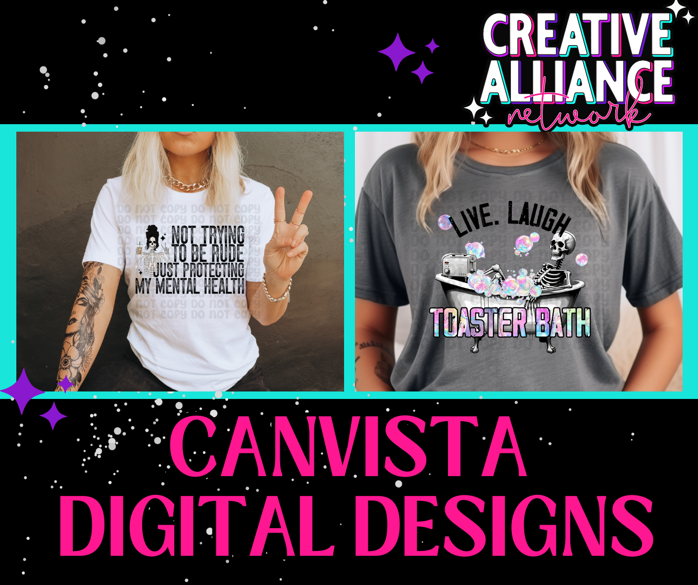 C.A.N Collab Bundle - The Great Skeleton Show - Digital Designs