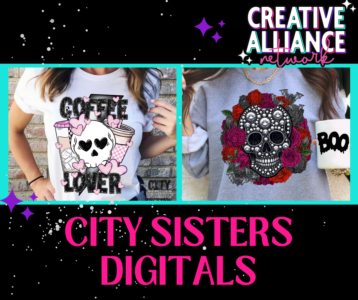 C.A.N Collab Bundle - The Great Skeleton Show - Digital Designs