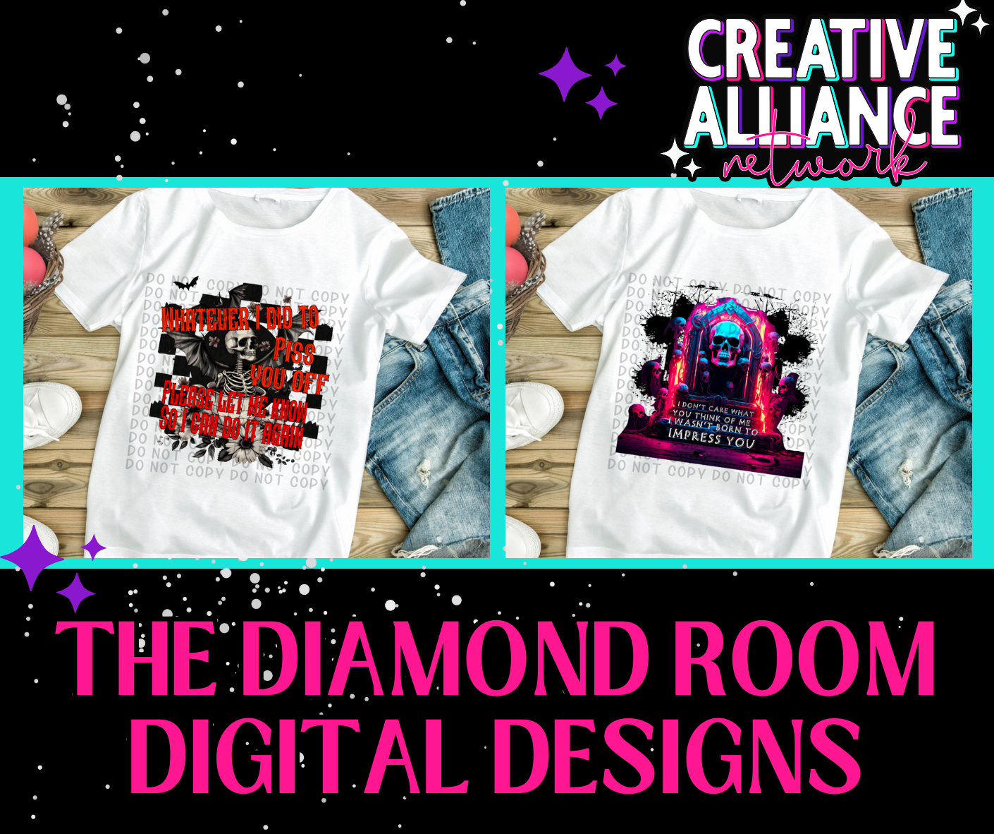 C.A.N Collab Bundle - The Great Skeleton Show - Digital Designs