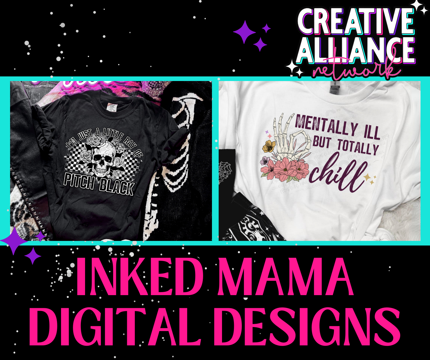 C.A.N Collab Bundle - The Great Skeleton Show - Digital Designs