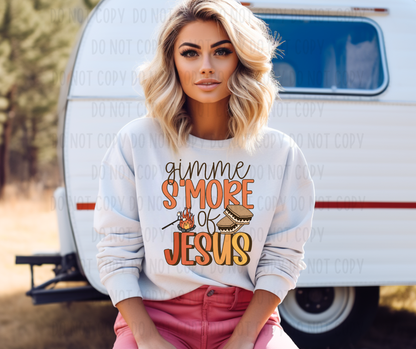 Gimme S'more of Jesus PNG File - Digital Design