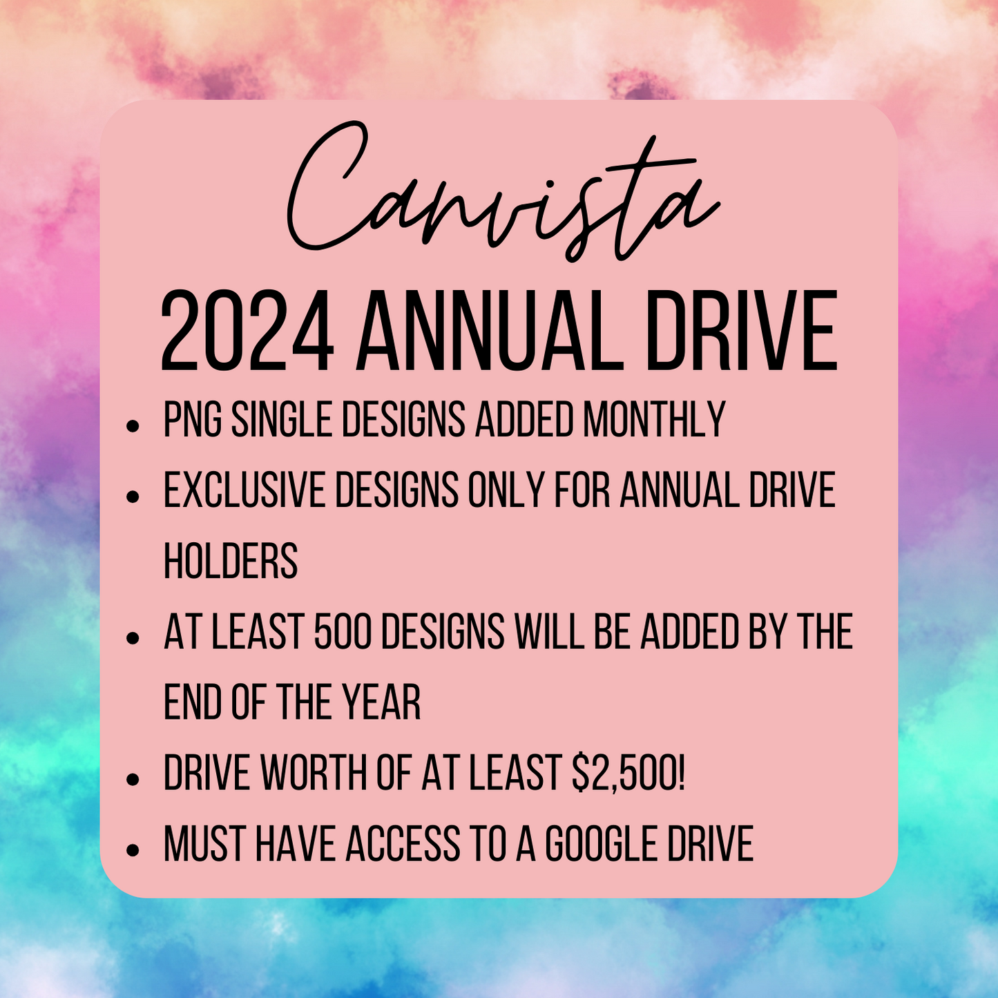 2024 Annual Design Drive - Design Drive Bundle - Must Have Access to Google Drive