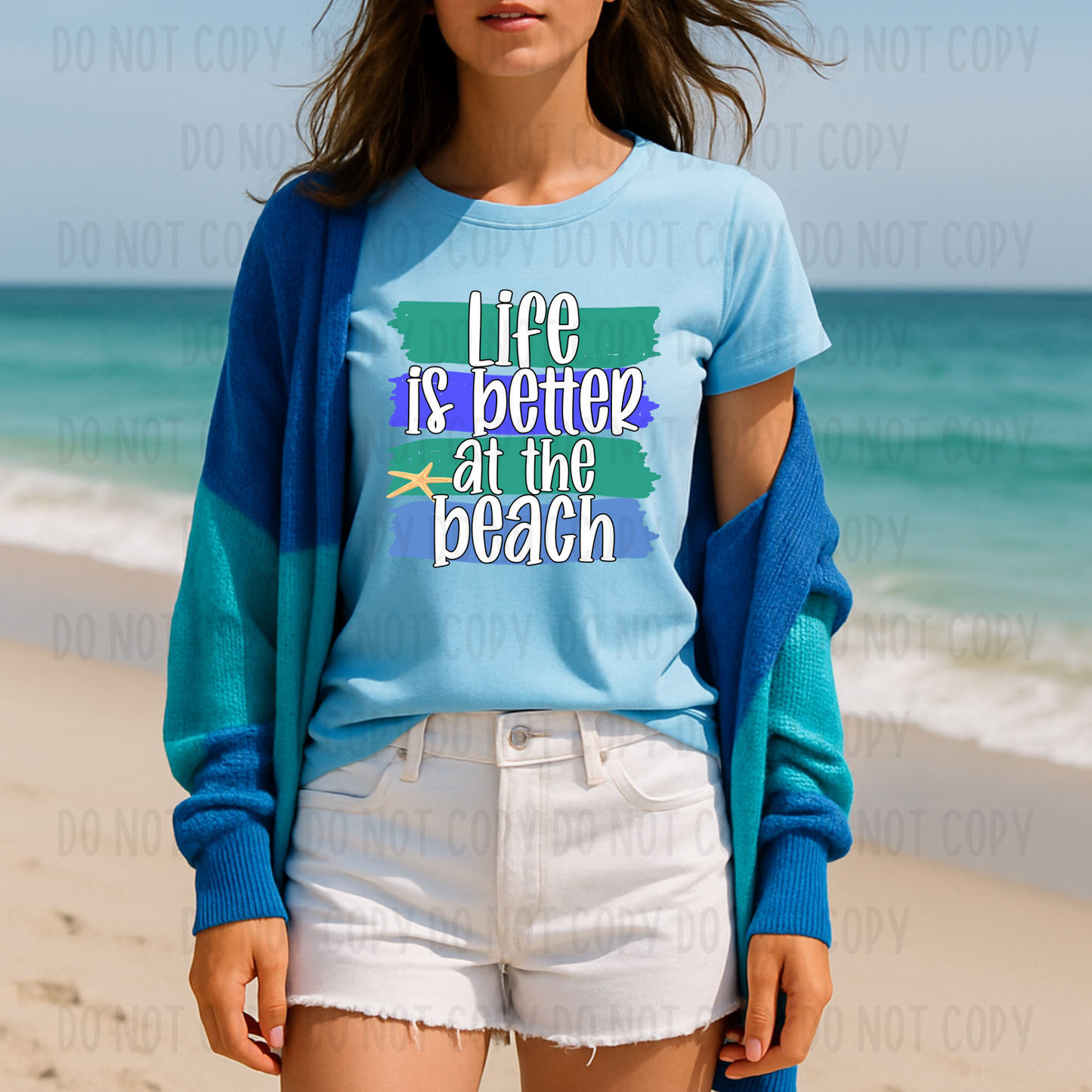 Life Is Better At The Beach PNG File - Digital Download
