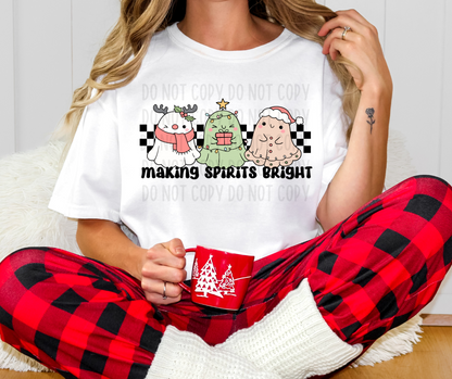 Making Spirits Bright PNG File - Digital Design