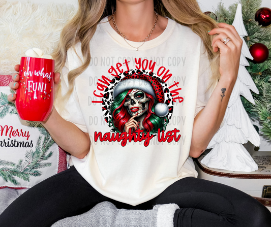 I Can Get You On The Naughty List PNG File - Digital Design