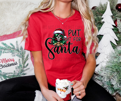 I Put Out For Santa PNG File - Digital Design