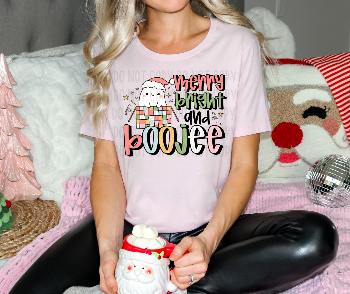 Merry Bright and Boojee PNG File - Digital Design