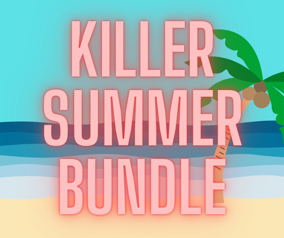 Killer Summer Bundle - Five PNG Files - Digital Design