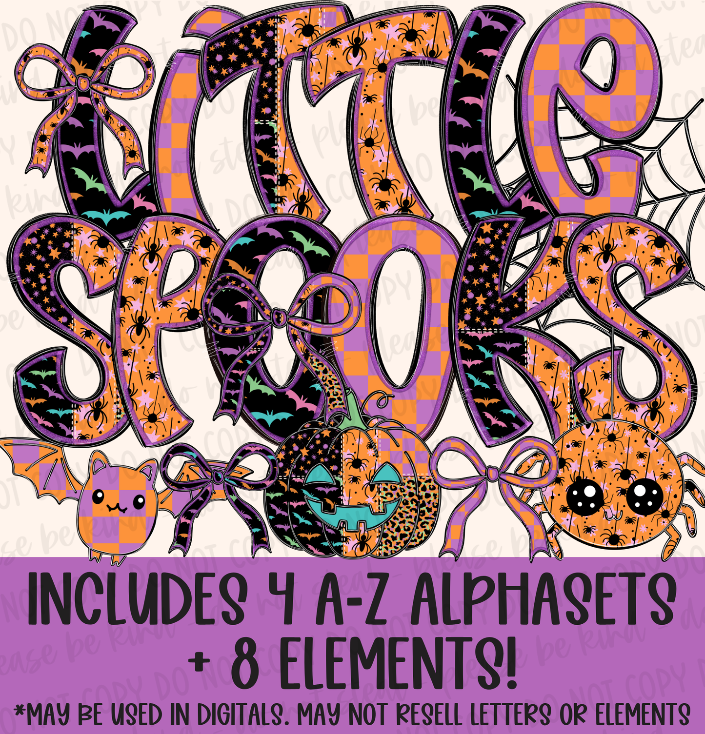 Little Spooks Alphaset