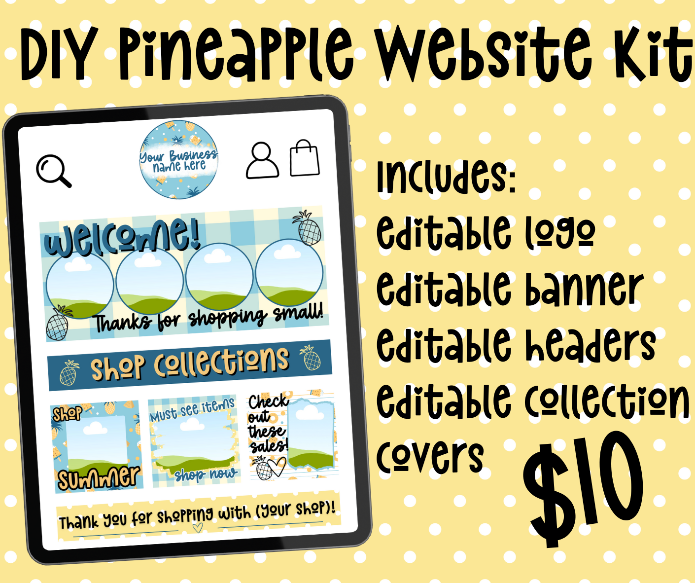 DIY Pineapple Website Kit