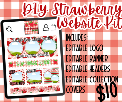 DIY Strawberry Website Kit