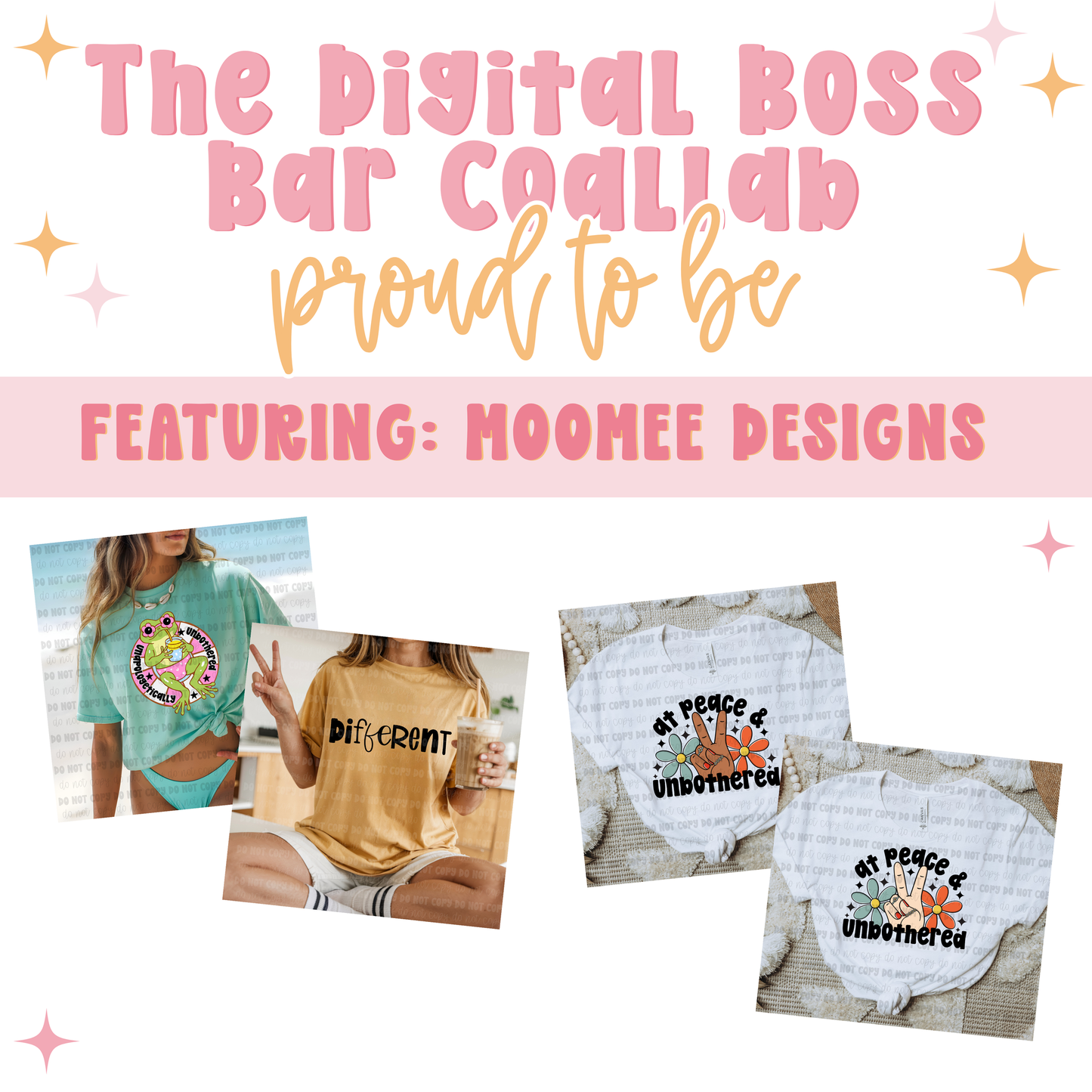 Proud To Be - The Boss Bar Designer Collab Bundle - Digital Designs