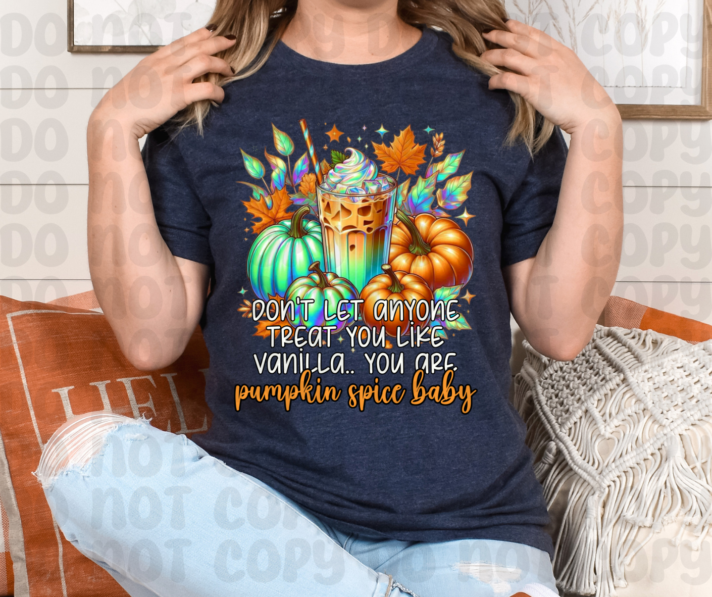 Pumpkin Spice Baby PNG File - Digital Design