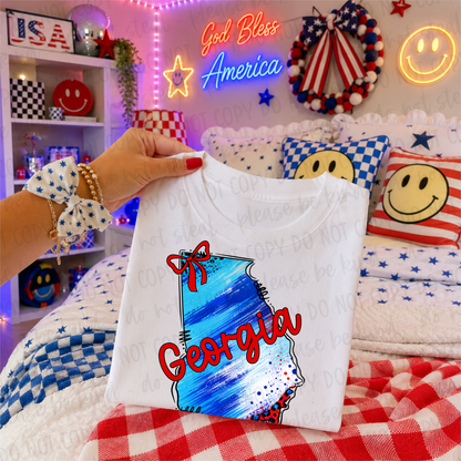 Georgia - Patriotic State Digital Design