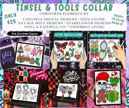Tinsel & Tools Collab