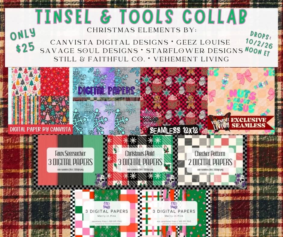 Tinsel & Tools Collab
