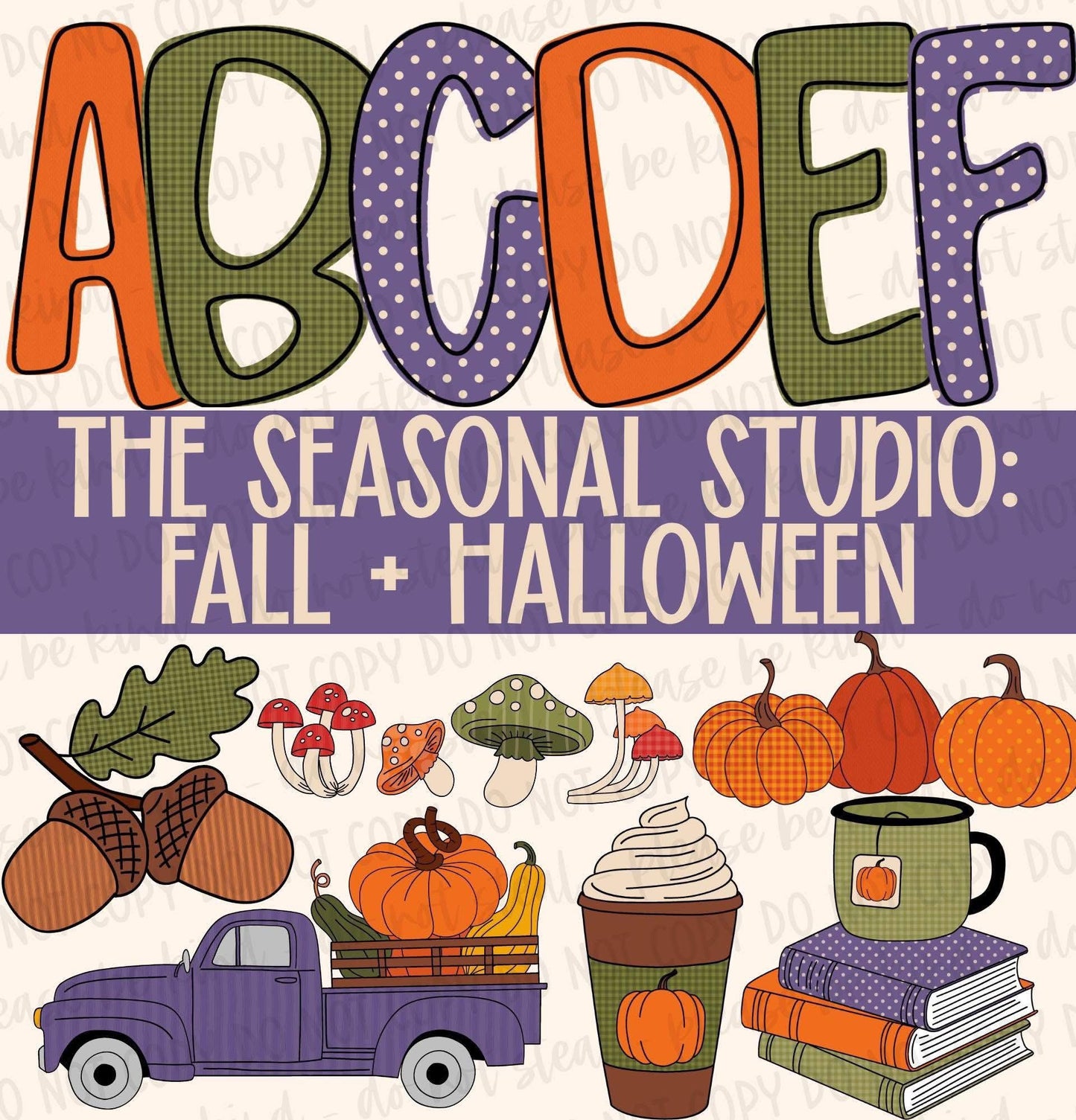The Seasonal Studio Collab: Fall + Halloween